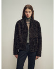 Firelady Fur Women‘s Shearling Coat | Rippled Waterwave Pattern, Rare Lake Lamb“Mole Manor” - variant_title