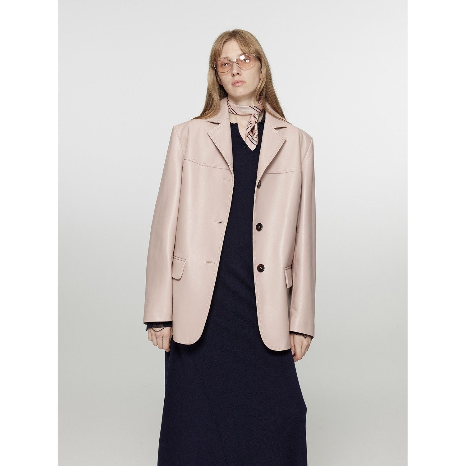 Firelady Fur Women‘s Sheepskin Jacket Blazer | Imported Suede Leather in Vintage “Meillard” Style"Sydney Echoes" - variant_title
