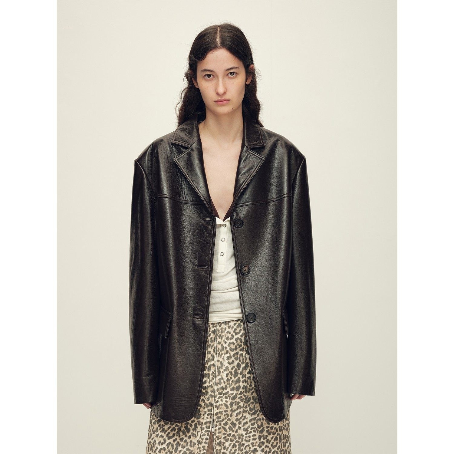Firelady Fur Women‘s Sheepskin Jacket Blazer | Imported Suede Leather in Vintage “Meillard” Style"Sydney Echoes" - variant_title