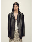 Firelady Fur Women‘s Sheepskin Jacket Blazer | Imported Suede Leather in Vintage “Meillard” Style"Sydney Echoes" - variant_title