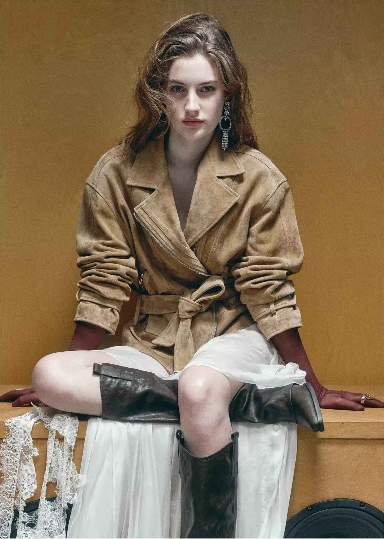 Firelady Fur Women's Sheepskin Moto Jacket 'Modern Times' - Trendy Biker Coat