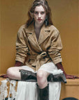 Firelady Fur Women's Sheepskin Moto Jacket 'Modern Times' - Trendy Biker Coat
