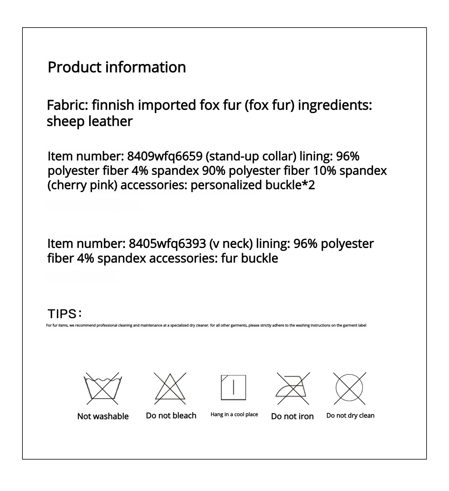 Firelady Fur Women‘s Short Fox Fur Coat | SagaFurs Crown - Grade Ombré Dyed Collar“Chic Sister” - variant_title