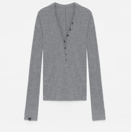 FireladyFur Brand Slim Fit Tencel Wool Women's Slim Fit Henley T-Shirts Short/Long Sleeve V - Neck Button Knitted Bottoming Basic Tops"Pure Fashion" - variant_title