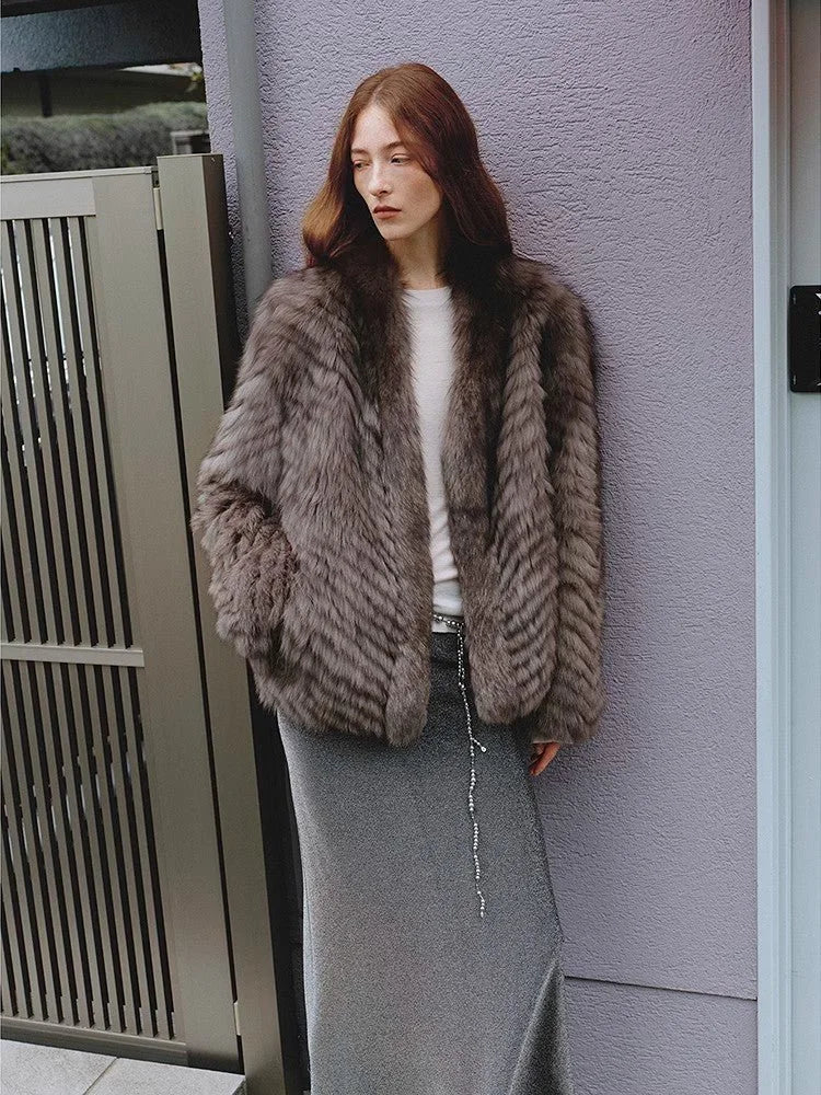 FireladyFur visual reference for How to Compare Real and Faux Fur Texture in Photos