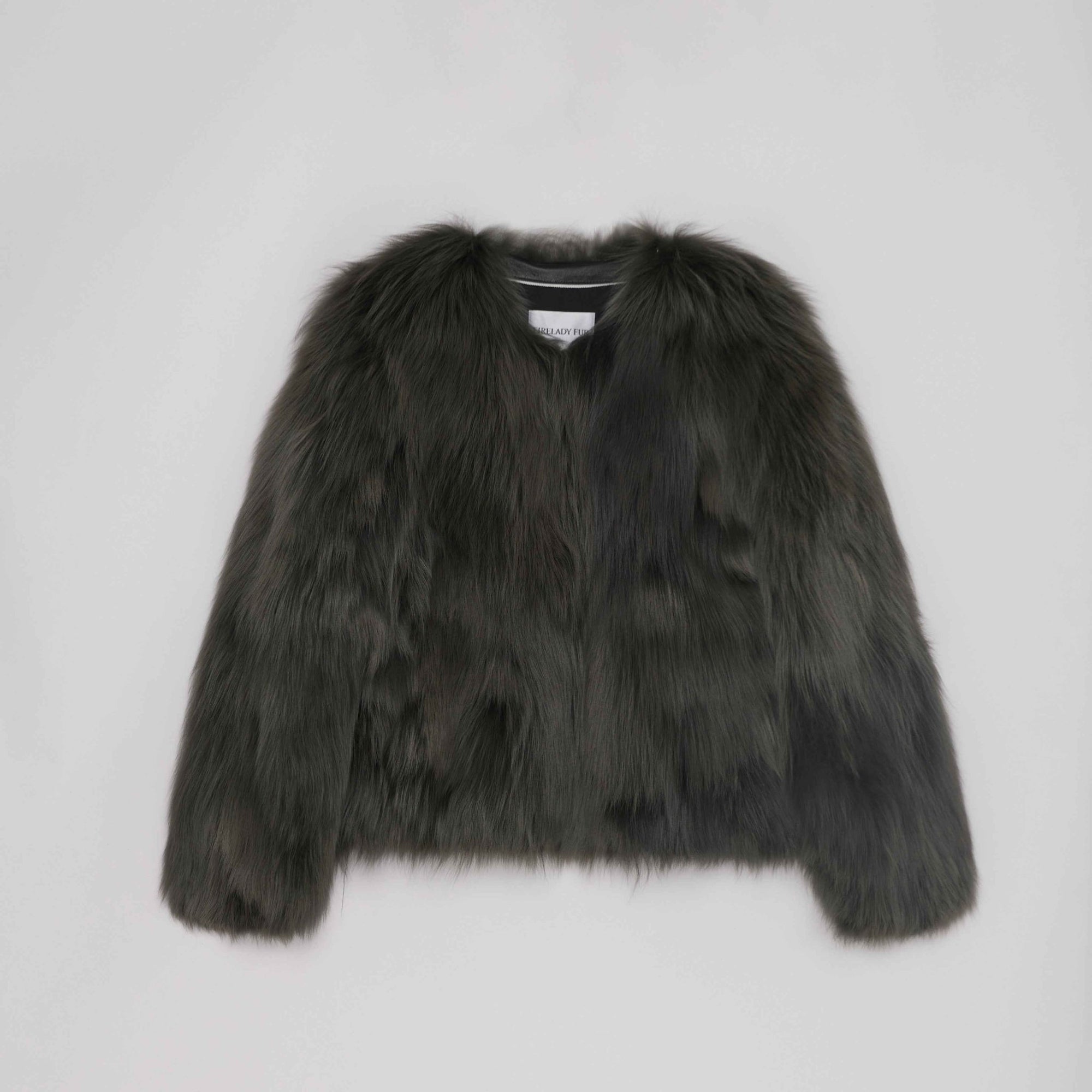 Fireladyfur Women's Fur Coat | Genuine Finnish Fox Fur"Reed Flower" - variant_title