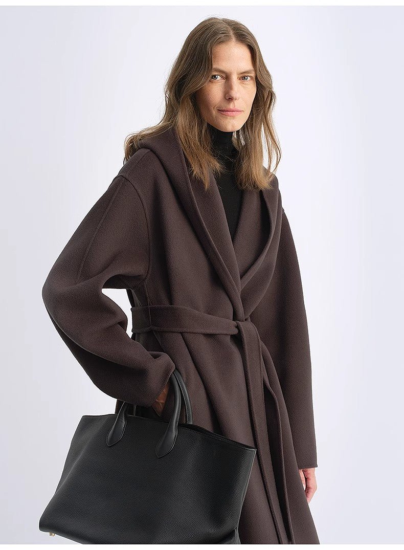 Fireladyfur Women's Hooded Cape | Australian Wool &amp; Cashmere Blend"Magic World" - variant_title