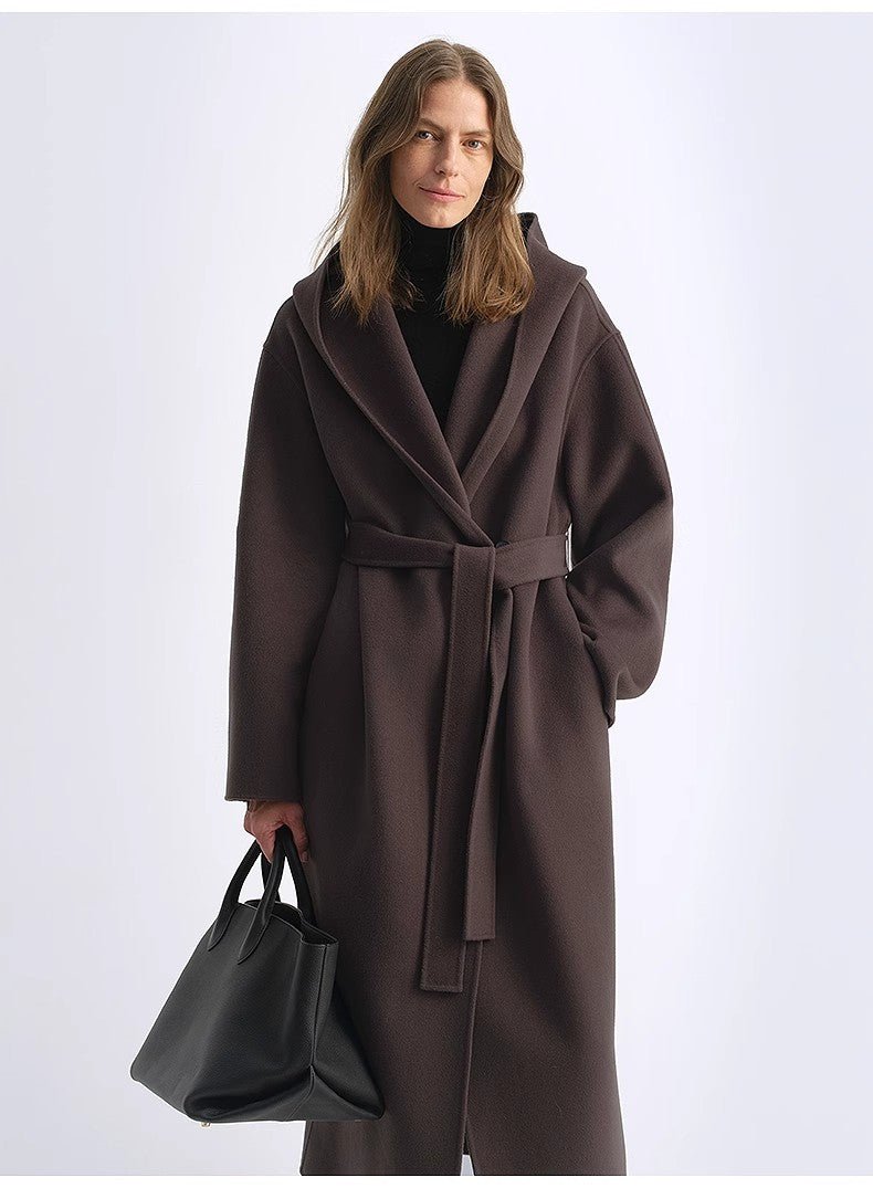 Fireladyfur Women's Hooded Cape | Australian Wool &amp; Cashmere Blend"Magic World" - variant_title