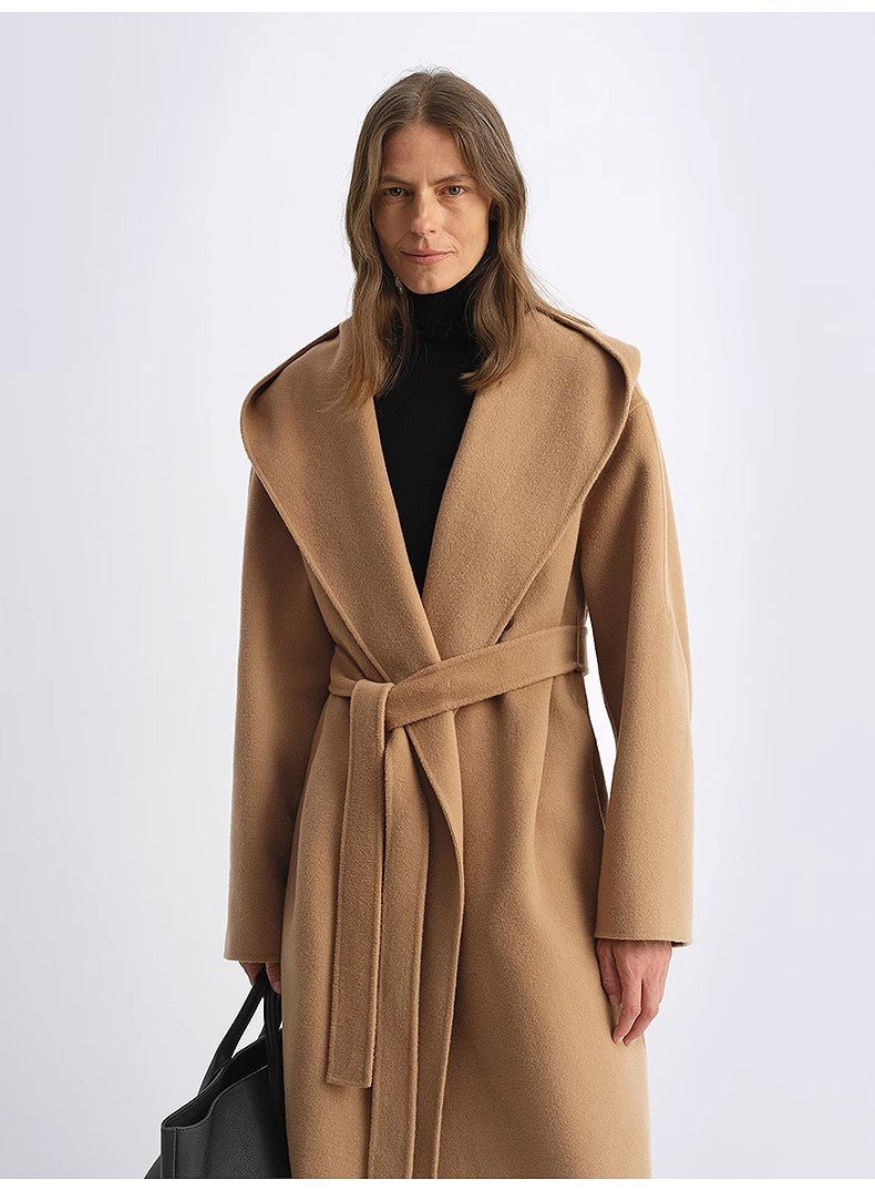 Fireladyfur Women's Hooded Cape | Australian Wool & Cashmere Blend"Magic World" - variant_title