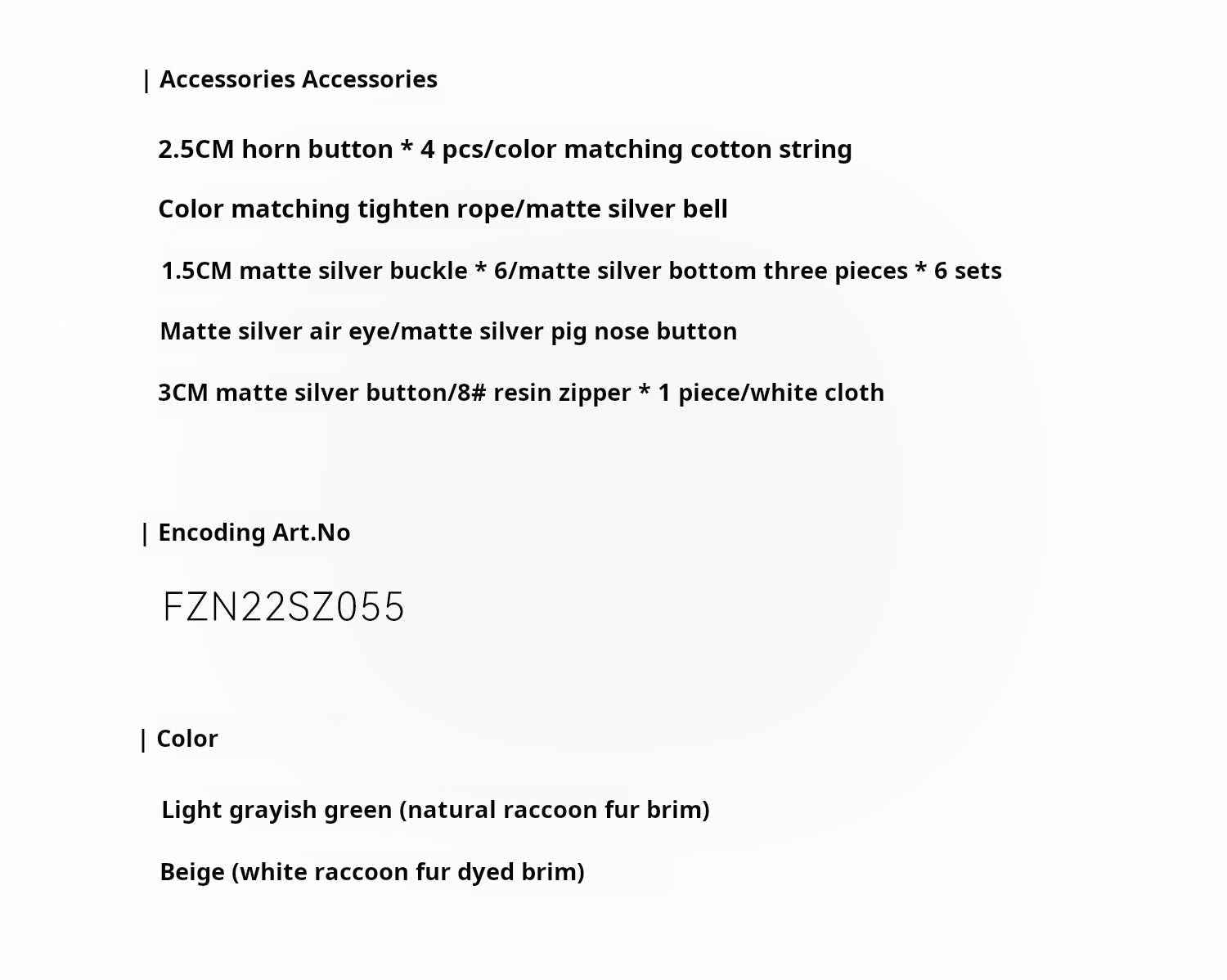 Fireladyfur Women’s Hooded Down Raccoon Fur Collar Parka Cold Weather“Manchester City old story” - variant_title