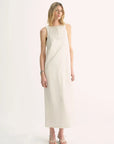 Fireladyfur Women's Imported Acetate Wool A - Line Dress"Corridor Stride" - variant_title