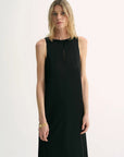 Fireladyfur Women's Imported Acetate Wool A - Line Dress"Corridor Stride" - variant_title