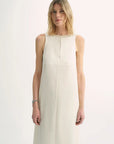 Fireladyfur Women's Imported Acetate Wool A - Line Dress"Corridor Stride" - variant_title
