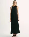 Fireladyfur Women's Imported Acetate Wool A - Line Dress"Corridor Stride" - variant_title