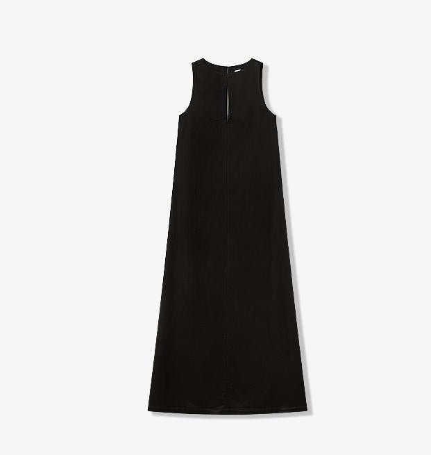 Fireladyfur Women's Imported Acetate Wool A - Line Dress"Corridor Stride" - variant_title