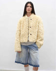 Fireladyfur Women's Imported Sheepskin Coat | New Zealand Wool“Little Bear” - variant_title
