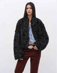 Fireladyfur Women's Imported Sheepskin Coat | New Zealand Wool“Little Bear” - variant_title