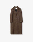 Fireladyfur Women's Italian Wool Herringbone Coat"Desert City" - variant_title