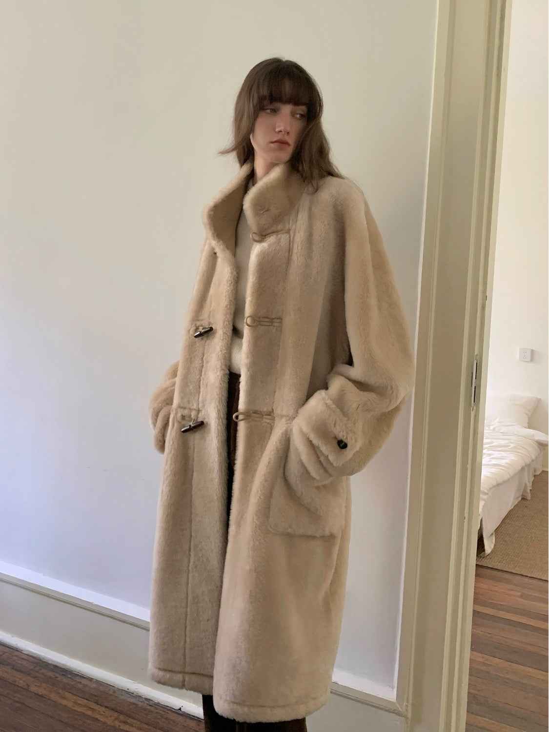 Firelady Fur shearling coat collection visual