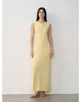 Fireladyfur Women's Merino Wool Knit Dress"Island Letters" - variant_title