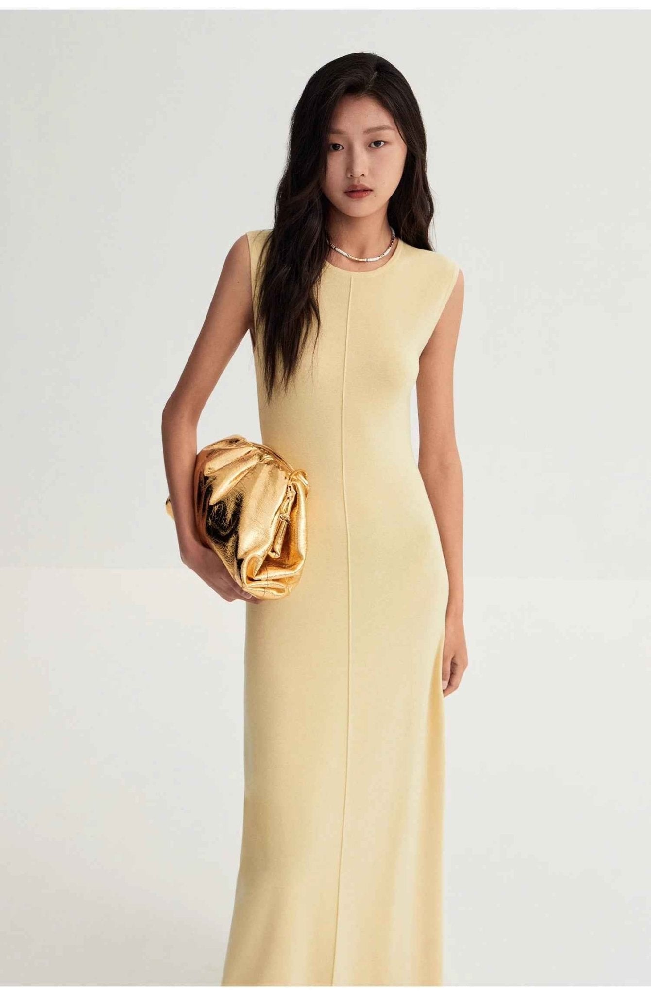 Fireladyfur Women's Merino Wool Knit Dress"Island Letters" - variant_title