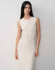 Fireladyfur Women's Merino Wool Knit Dress"Island Letters" - variant_title