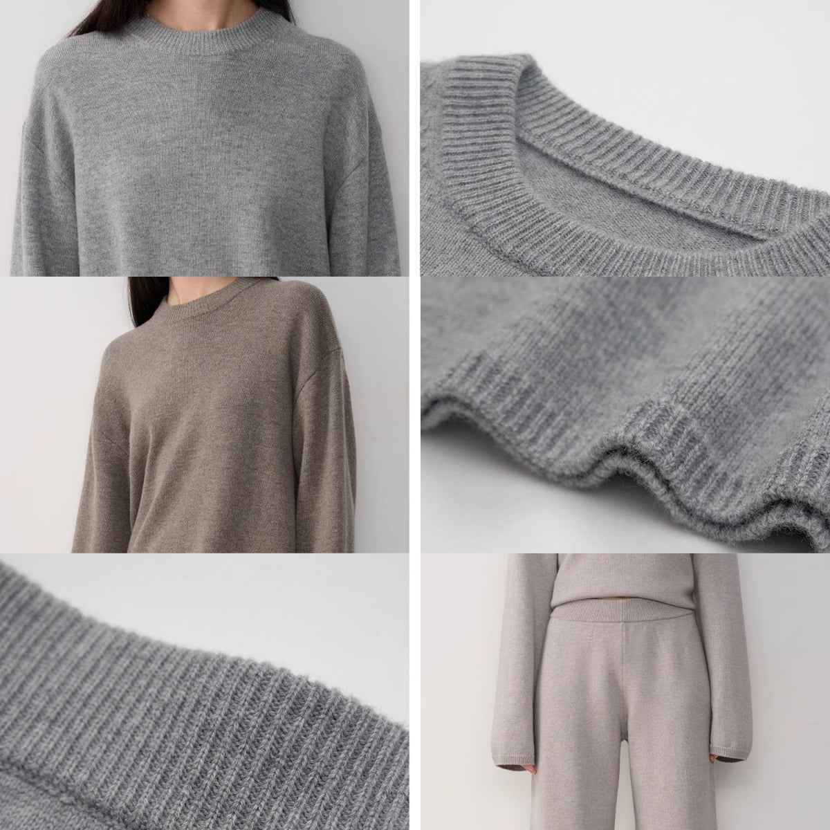 Fireladyfur Women's Merino Wool Knit Outfit"Fall Winter Mischief" - variant_title