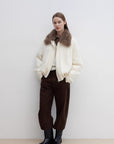 Fireladyfur Women's Parka with Tuscan Fur Collar & Removable Lining"Johnny" - variant_title