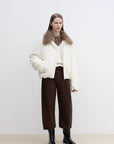 Fireladyfur Women's Parka with Tuscan Fur Collar & Removable Lining"Johnny" - variant_title