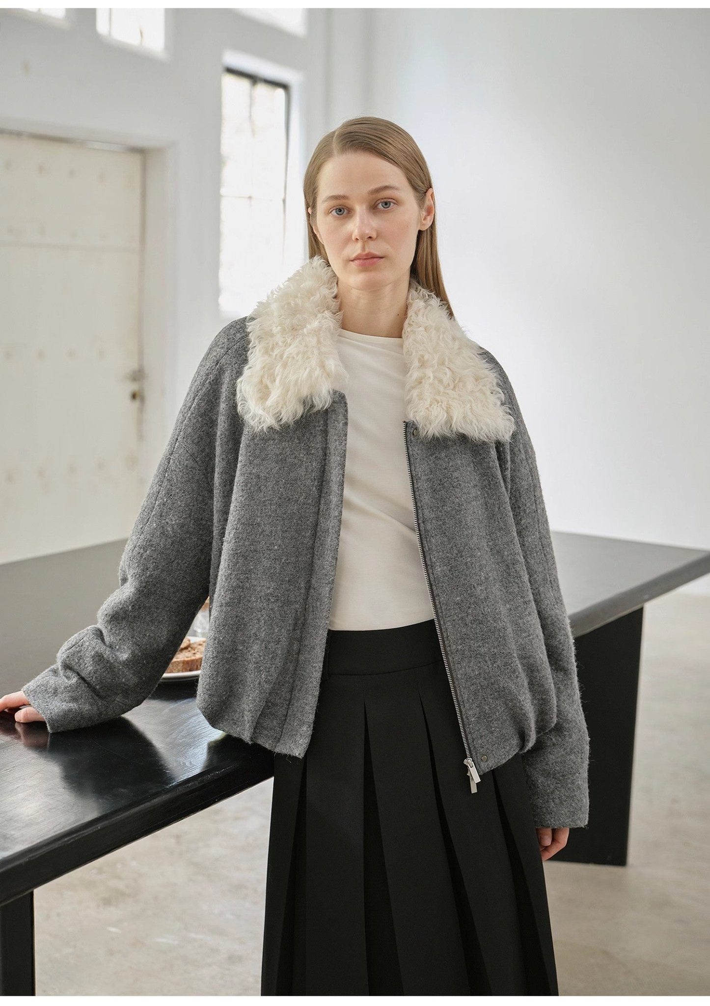 Fireladyfur Women's Parka with Tuscan Fur Collar & Removable Lining"Johnny" - variant_title