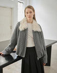 Fireladyfur Women's Parka with Tuscan Fur Collar & Removable Lining"Johnny" - variant_title