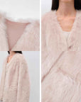Fireladyfur Women's Pink Tuscan Sheepskin Coat“Babylon Phantom Nights” - variant_title