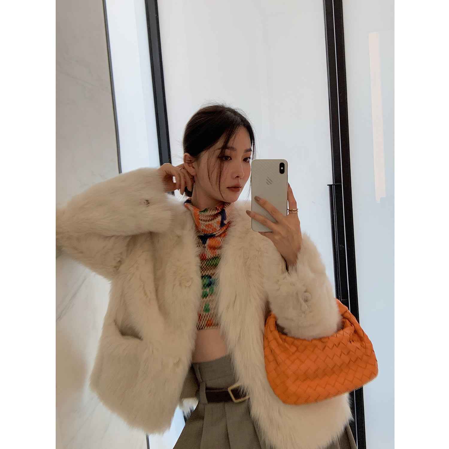 Fireladyfur Women's Pink Tuscan Sheepskin Coat“Babylon Phantom Nights” - variant_title