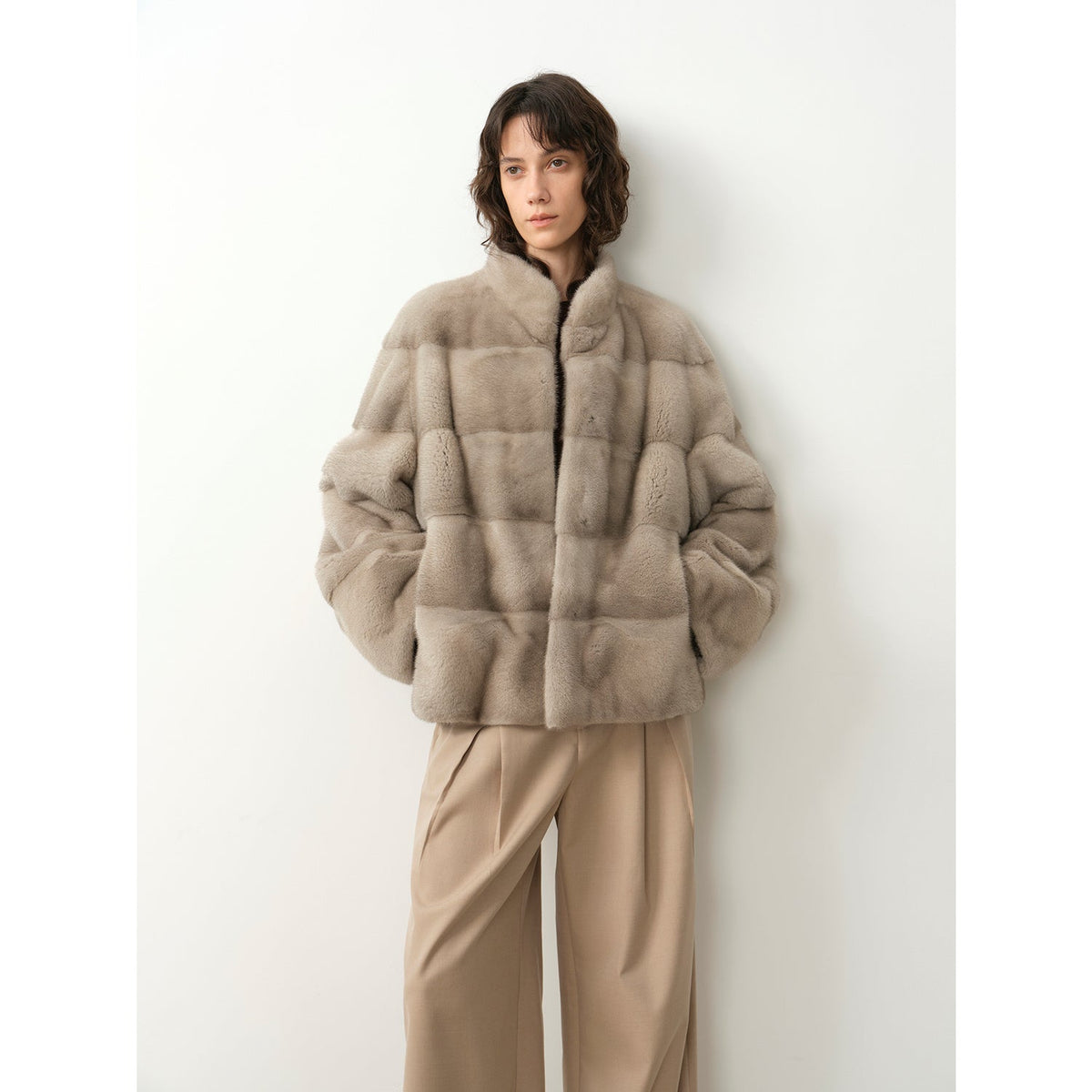 Firelady Fur short mink fur coat buying guide visual