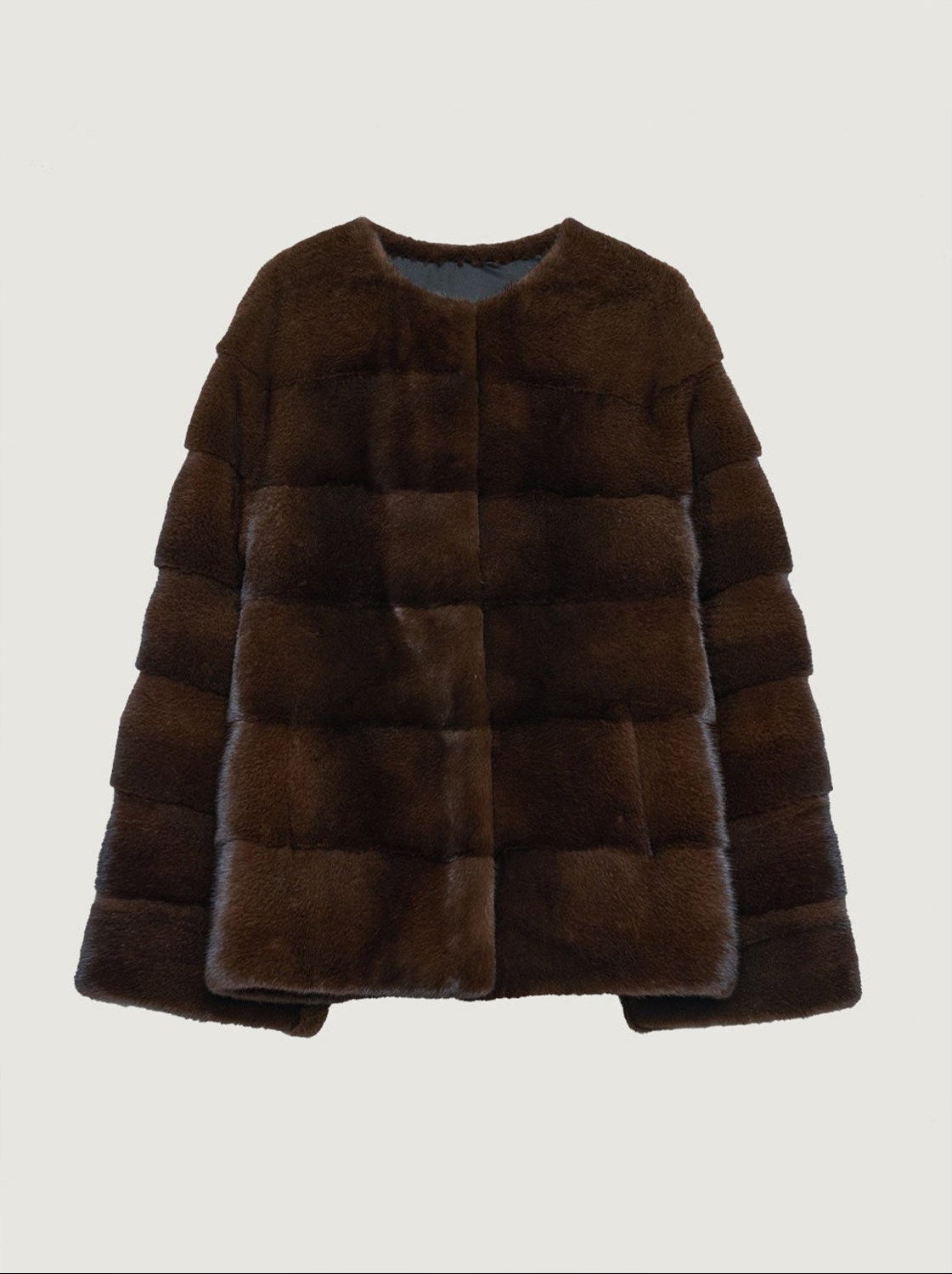 Fireladyfur Women's Purple Label Mink Coat | Horizontal Spine Tailoring | Mink Fur Outerwear“Legacy Mink” - variant_title