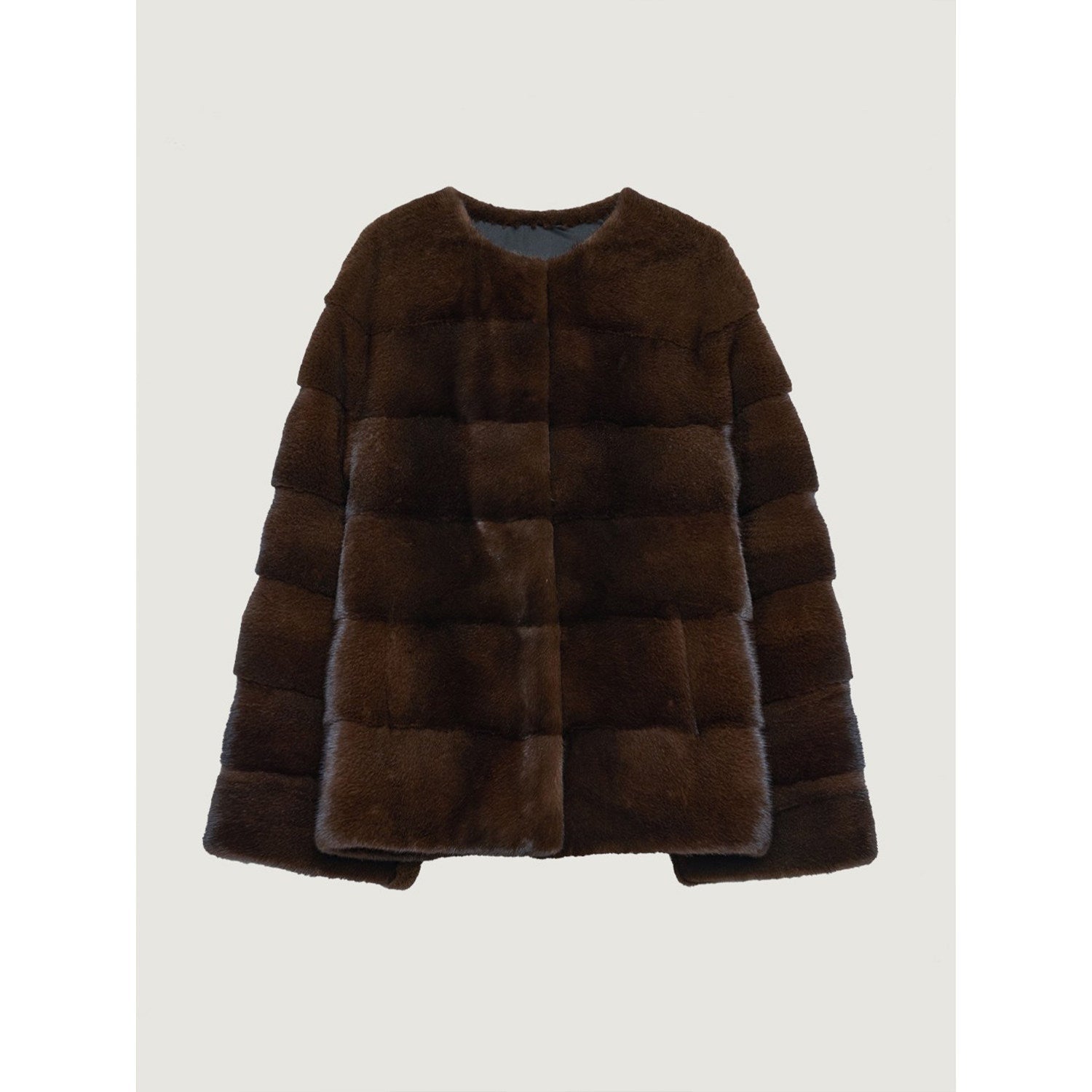 Fireladyfur Women's Purple Label Mink Coat | Horizontal Spine Tailoring | Mink Fur Outerwear“Legacy Mink” - variant_title