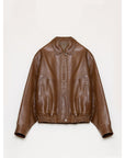 Fireladyfur Women's Retro Work Jacket in Waxed Leather "Fashionable Luke" - variant_title