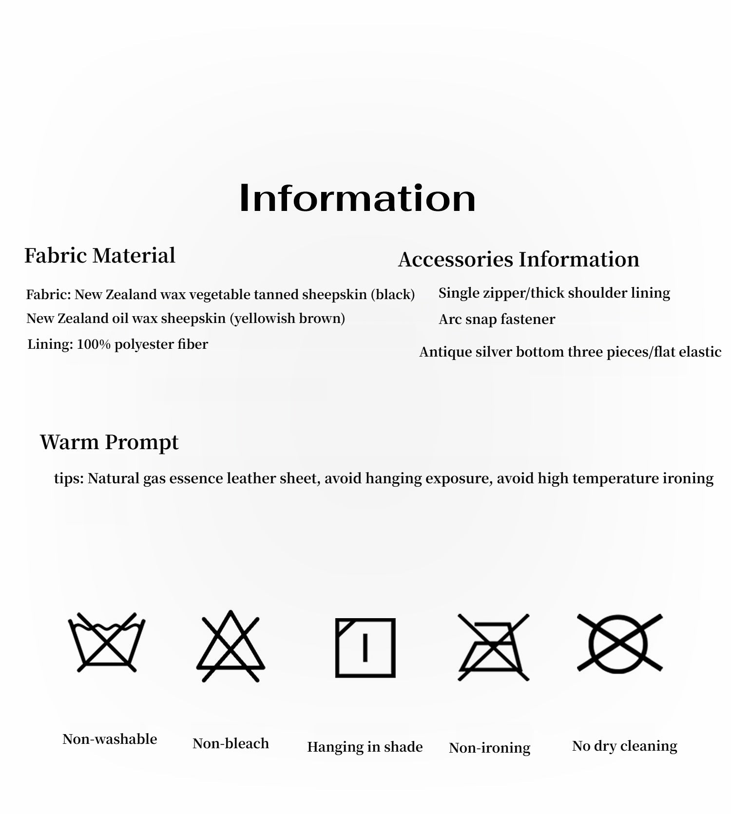 Fireladyfur Women's Retro Work Jacket in Waxed Leather "Fashionable Luke" - variant_title