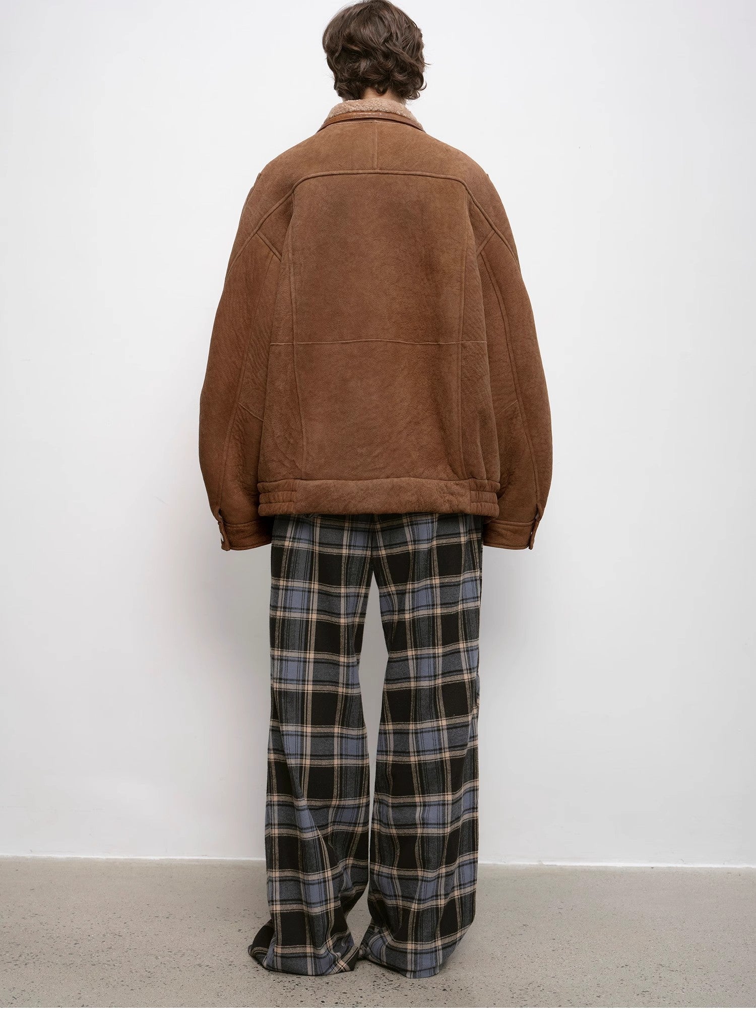 Fireladyfur Women's Shearling Coat - Motorcycle Style Merino Wool Short Jacket Jazz Party - variant_title