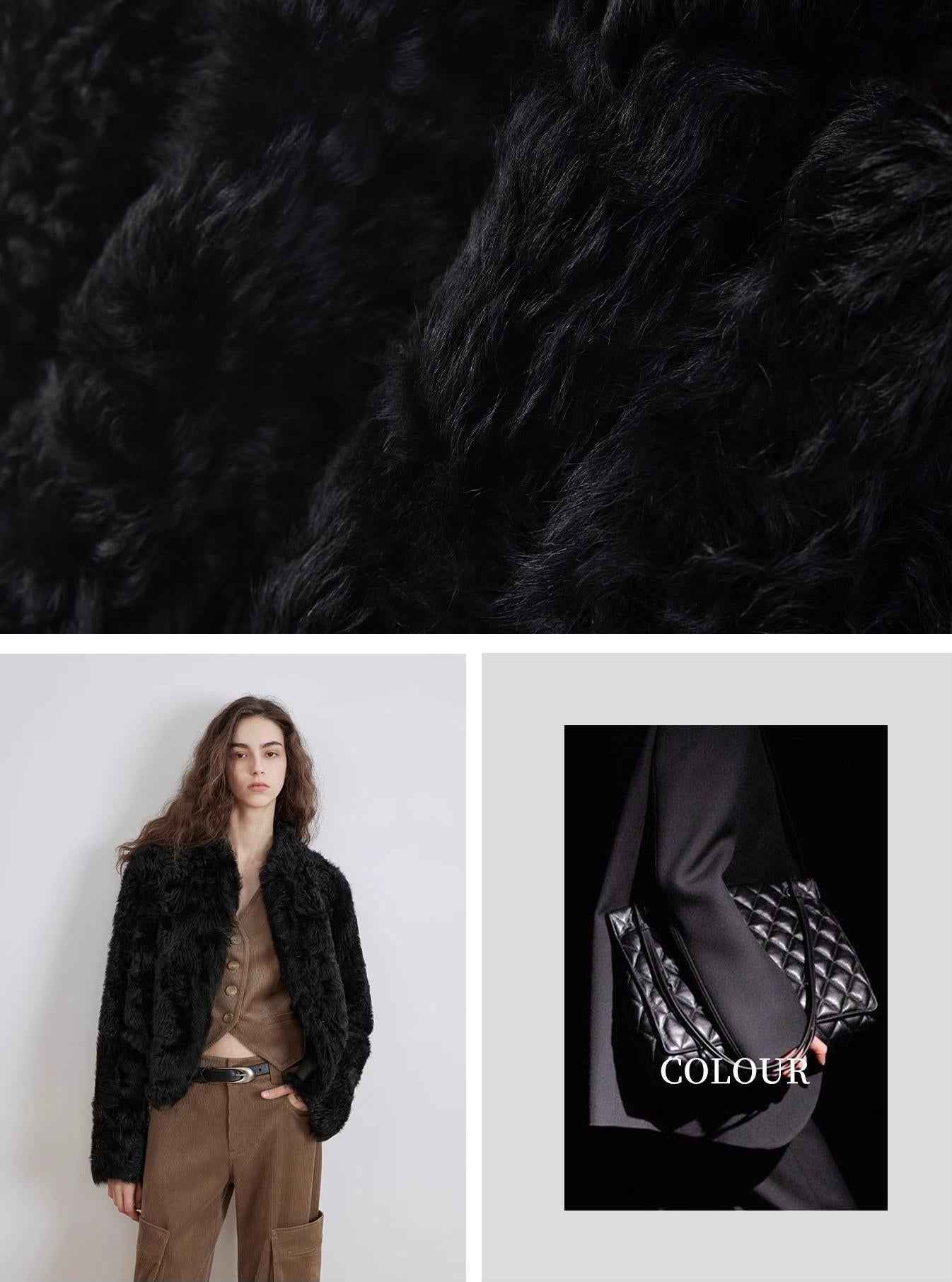 Fireladyfur Women's Tuscan Sheepskin Coat“Morning Mist Fairy” - variant_title