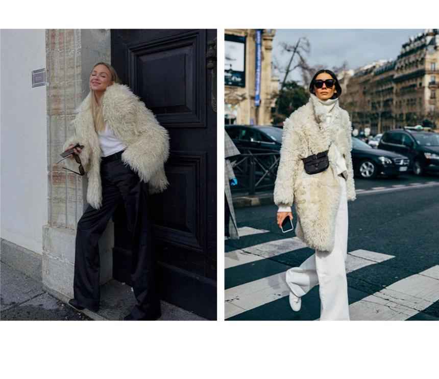 Fireladyfur Women's Tuscan Sheepskin Coat“Morning Mist Fairy” - variant_title