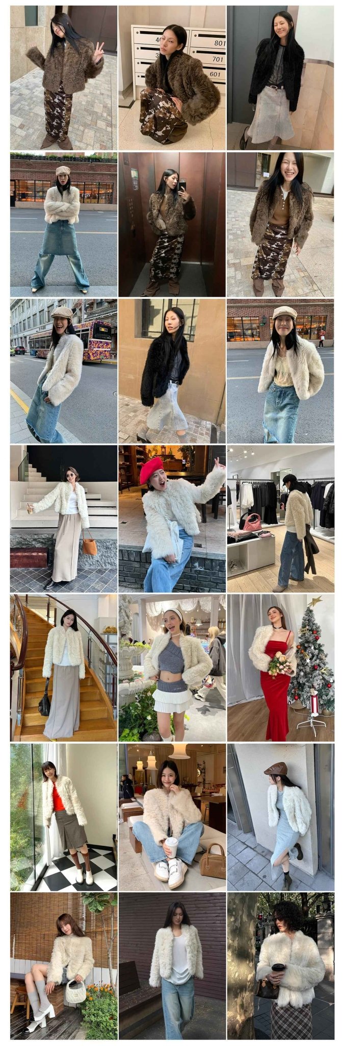 Fireladyfur Women's Tuscan Sheepskin Coat“Morning Mist Fairy” - variant_title