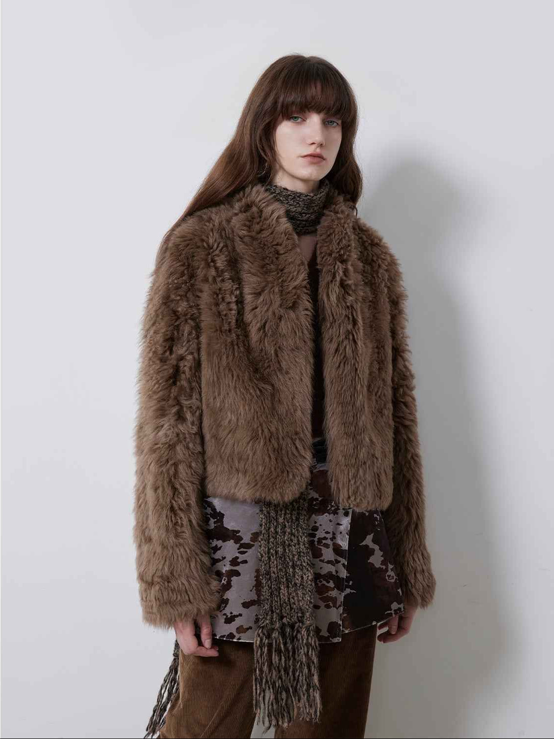 Fireladyfur Women's Tuscan Sheepskin Coat“Morning Mist Fairy” - variant_title
