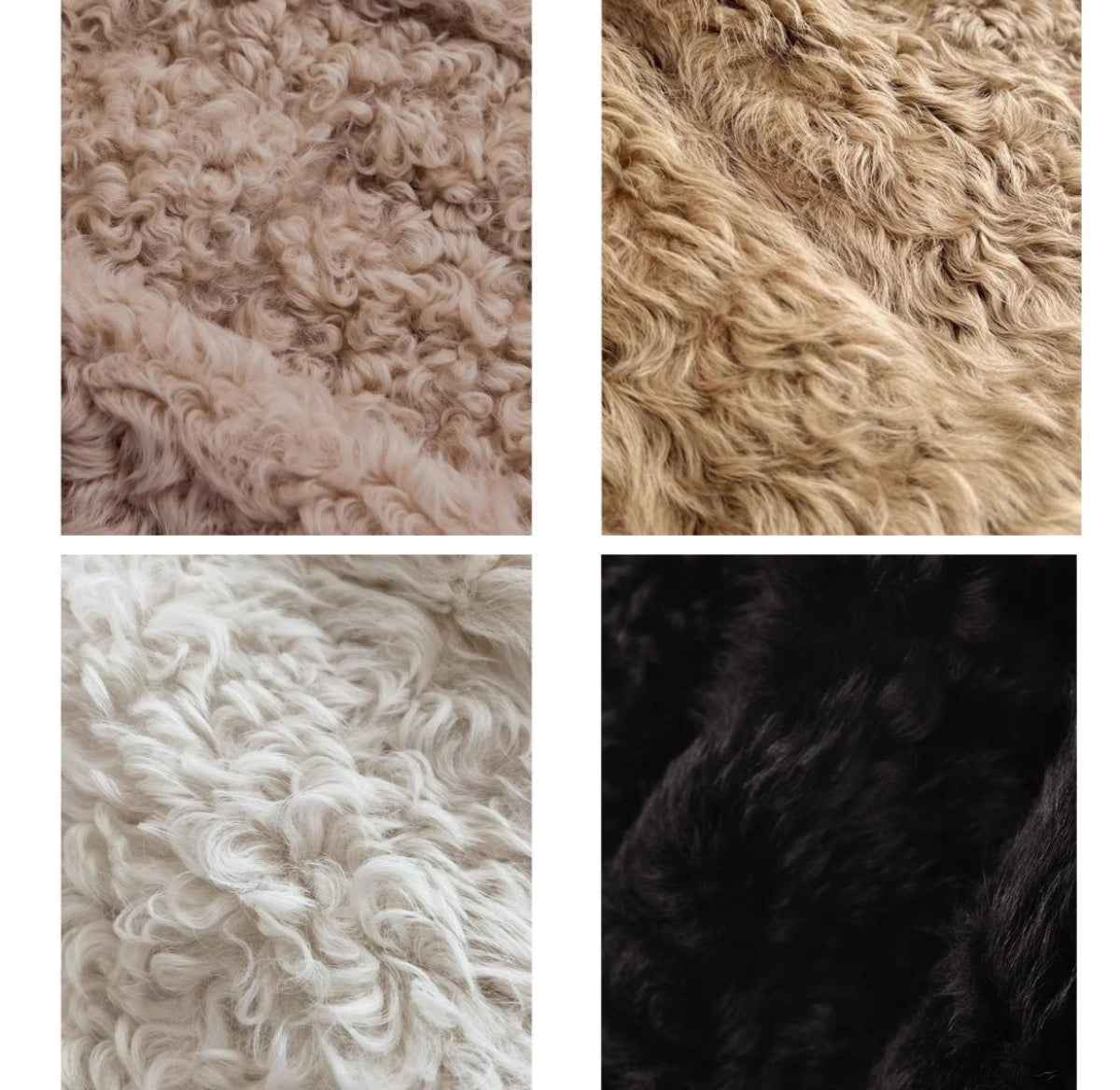 Fireladyfur Women's Tuscan Sheepskin Winter Coat“Peach Oolong” - variant_title