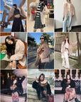 Fireladyfur Women's Tuscan Sheepskin Winter Coat“Peach Oolong” - variant_title