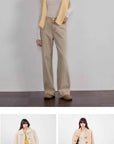 Fireladyfur Women's Vintage Washed Straight Leg Denim "Meteorite Fragments" - variant_title