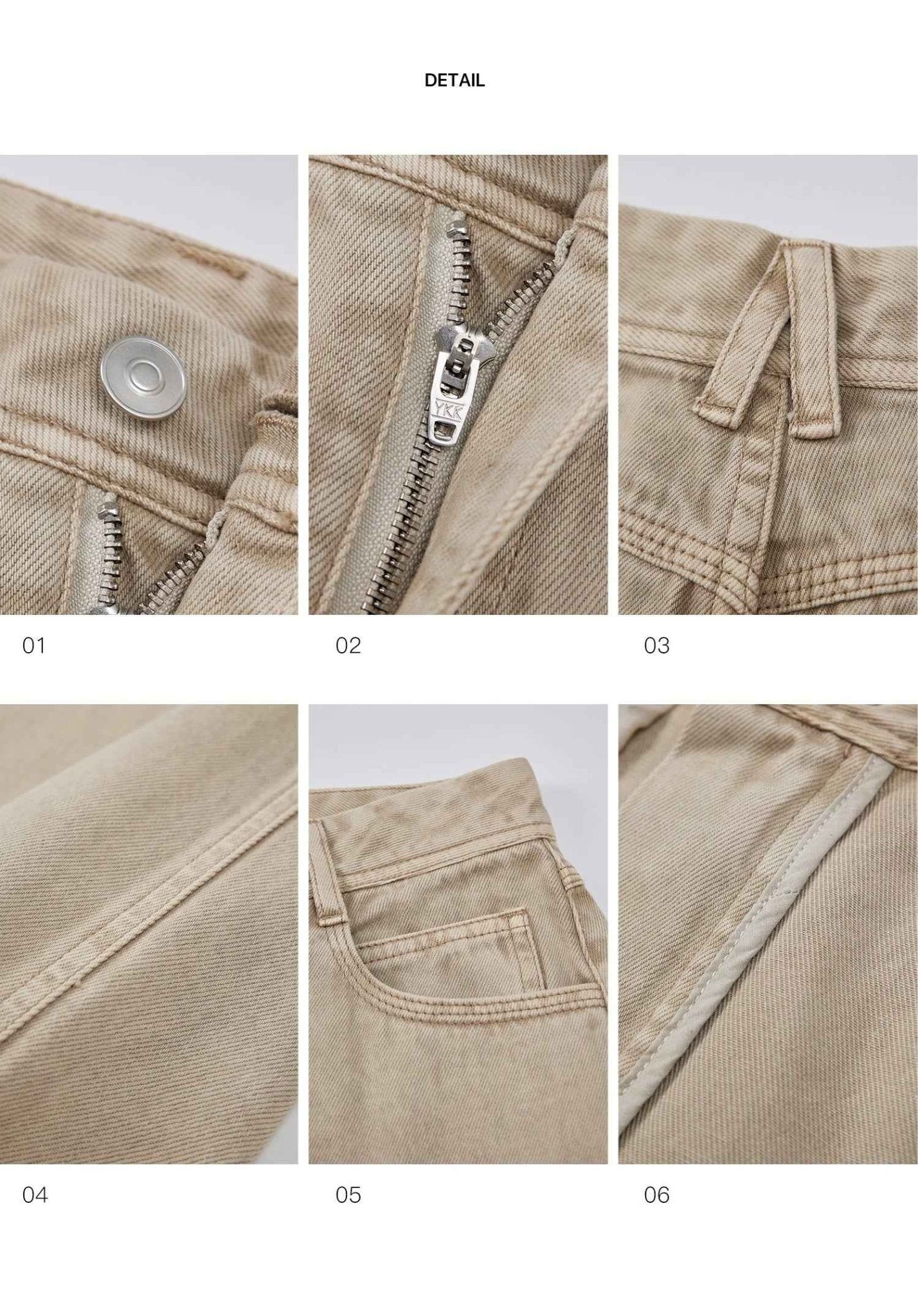 Fireladyfur Women's Vintage Washed Straight Leg Denim "Meteorite Fragments" - variant_title