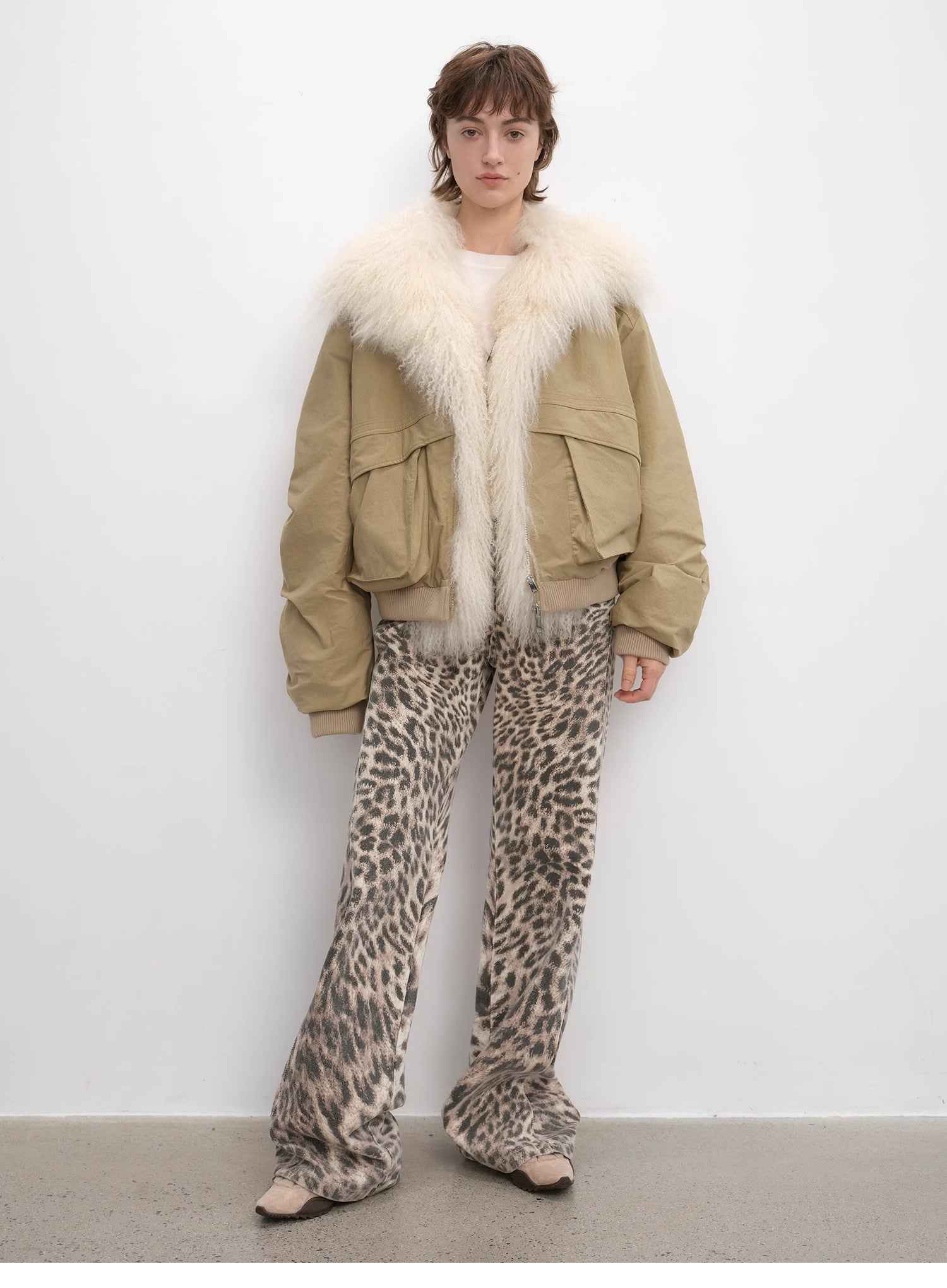 Fireladyfur Women's Waterproof &amp; Warm Down Jacket with a Detachable Silhouette"Winter is coming" - variant_title