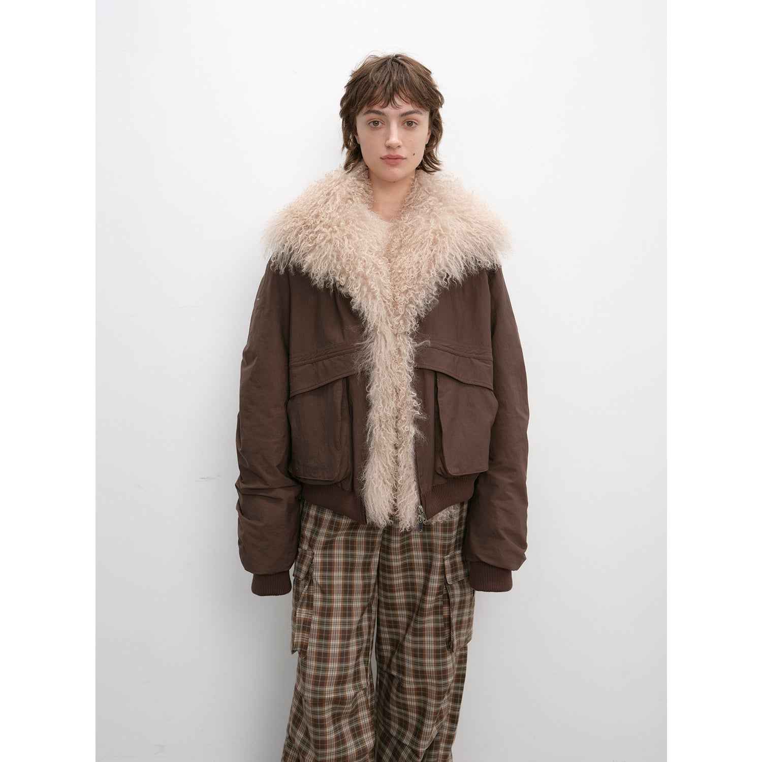 Fireladyfur Women's Waterproof & Warm Down Jacket with a Detachable Silhouette"Winter is coming" - variant_title