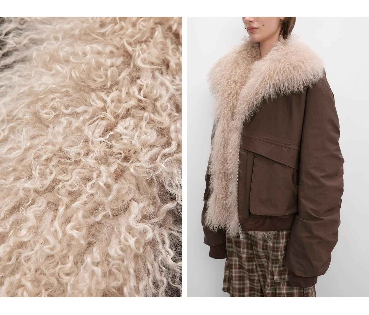 Fireladyfur Women's Waterproof &amp; Warm Down Jacket with a Detachable Silhouette"Winter is coming" - variant_title